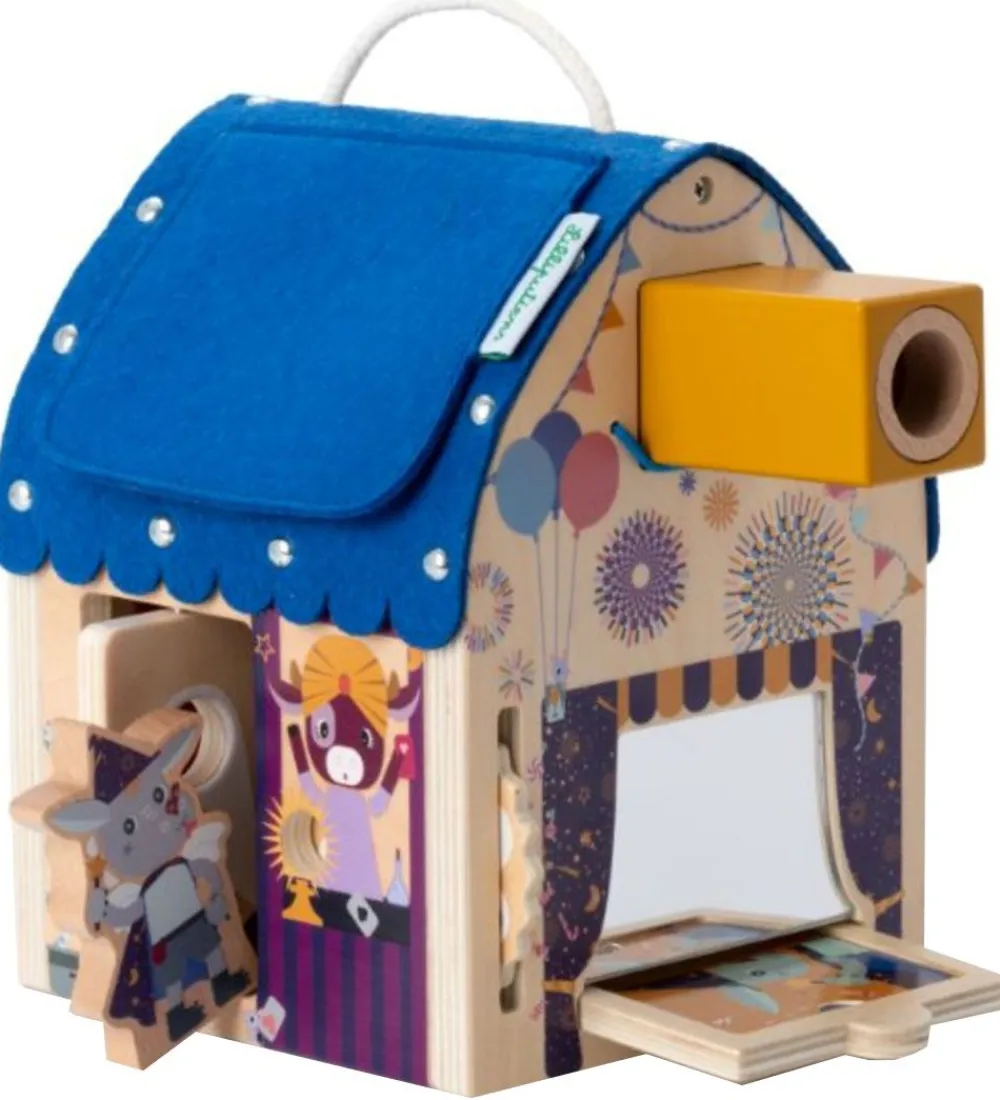 Lilliputiens Aktivitetslegetøj>Aktivitetshus - Illustionist's Discovery House