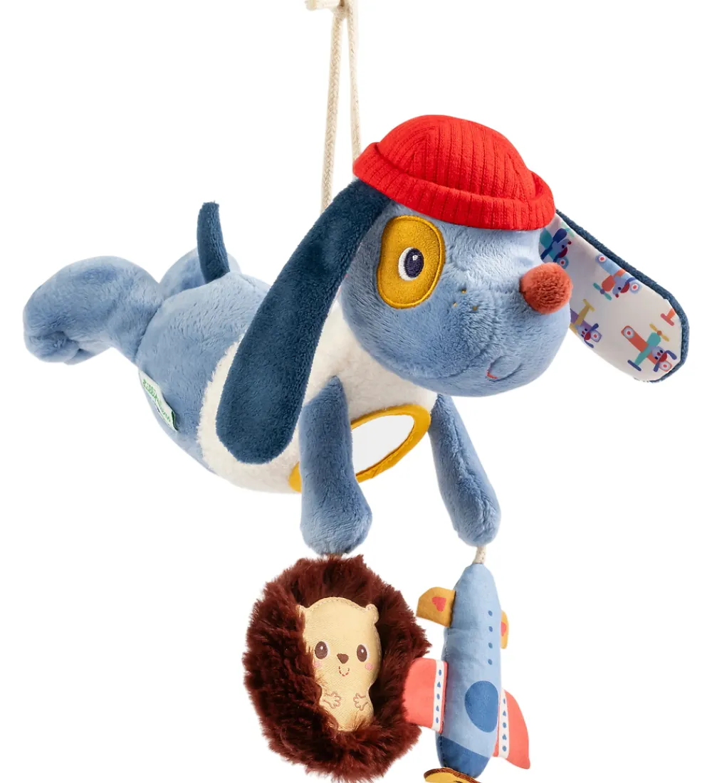 Lilliputiens Babylegetøj|Aktivitetslegetøj>Aktivitetslegetøj - Ophæng - Hunden Jules