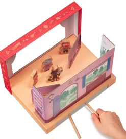 Lilliputiens Aktivitetslegetøj>Aktivitetslegetøj - Magnetisk Teater - Rødhætte