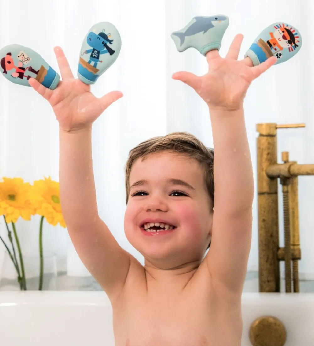 Lilliputiens Badelegetøj>Badelegetøj - Badefingerdukker