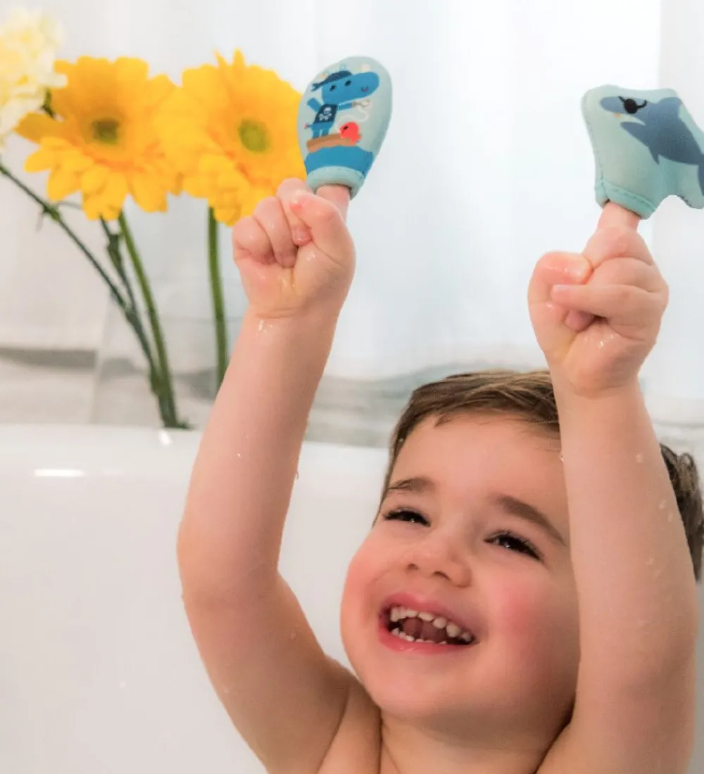 Lilliputiens Badelegetøj>Badelegetøj - Badefingerdukker