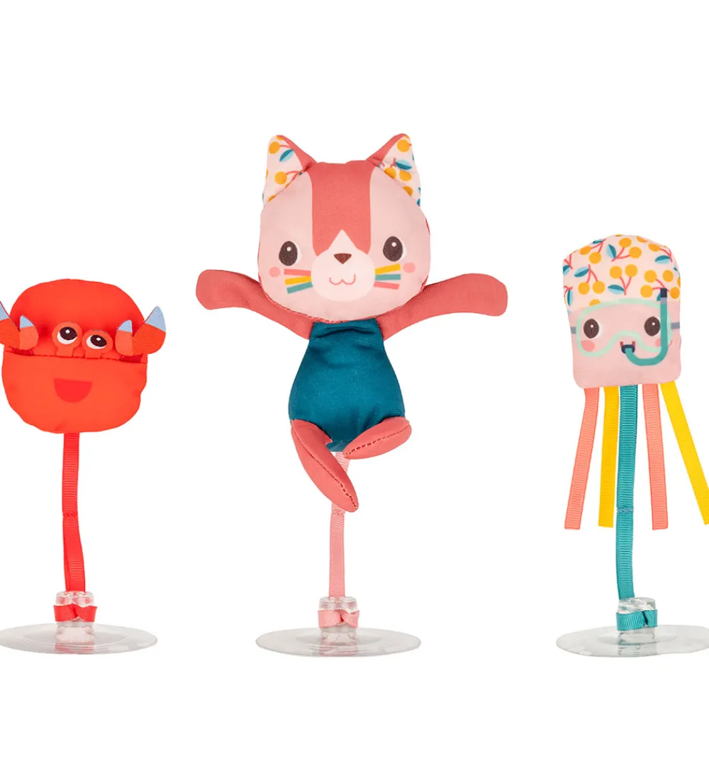 Lilliputiens Badelegetøj|Babylegetøj>Badelegetøj - 3-pak - Jeanne og Hendes Badevenner