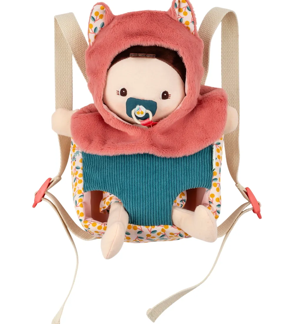 Lilliputiens Dukker Og Tilbehør>Dukke m. Bæresele - Baby Jeanne