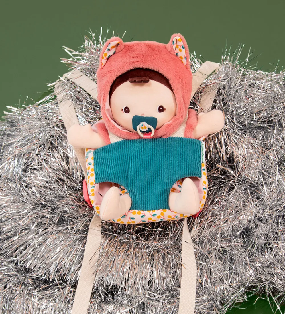 Lilliputiens Dukker Og Tilbehør>Dukke m. Bæresele - Baby Jeanne