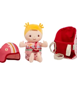 Lilliputiens Dukker Og Tilbehør>Dukke m. Cykelstol - Baby Lena