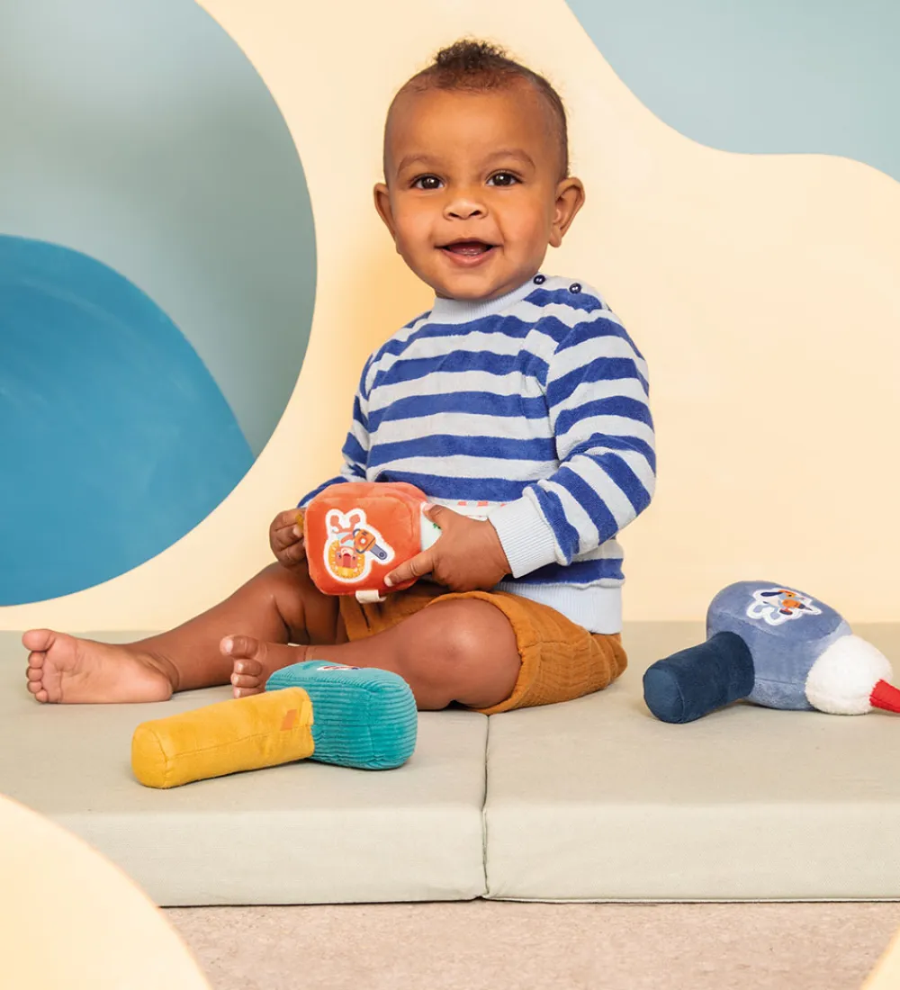 Lilliputiens Gribelegetøj|Babylegetøj>Hammer Rangle - Léon le Pindhunden