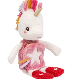 Lilliputiens Babylegetøj|Aktivitetslegetøj>Krammebog - Selvlysende - Enhjørningen Lena