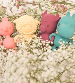 Lilliputiens Gribelegetøj>Rangle - Marius - Multisensorisk - Blå