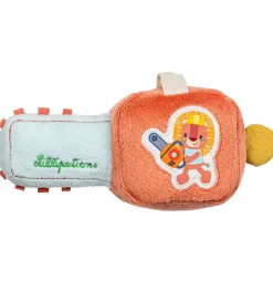 Lilliputiens Gribelegetøj|Babylegetøj>Rangle - Motorsaven Jack the Lion