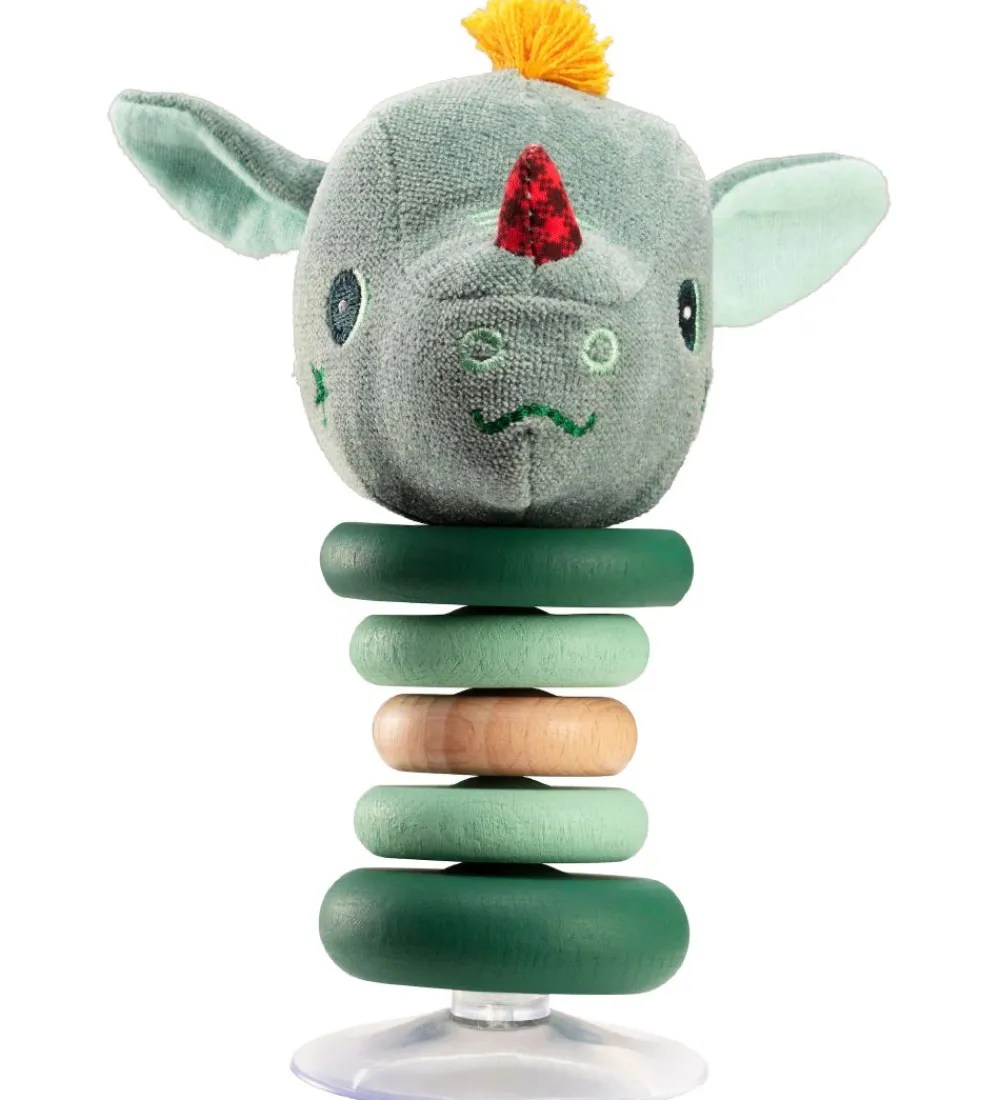 Lilliputiens Gribelegetøj>Rangle Med Sving - Joe - Grøn