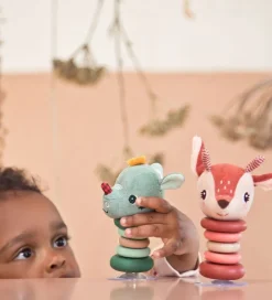 Lilliputiens Gribelegetøj>Rangle Med Sving - Joe - Grøn