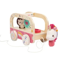 Lilliputiens Babylegetøj>Træklegetøj - Lena Magic Twist Bus