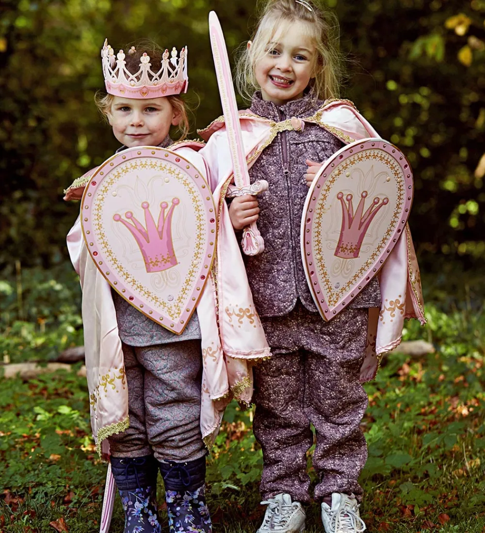 Liontouch Rolleleg>Udklædning - Dronningekrone - Rosa