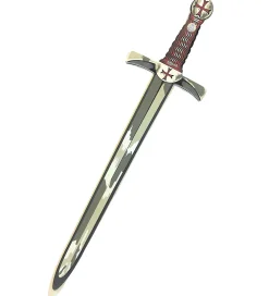 Liontouch Rolleleg>Udklædning - Ridder-sværd - Grå m. Malteserkors