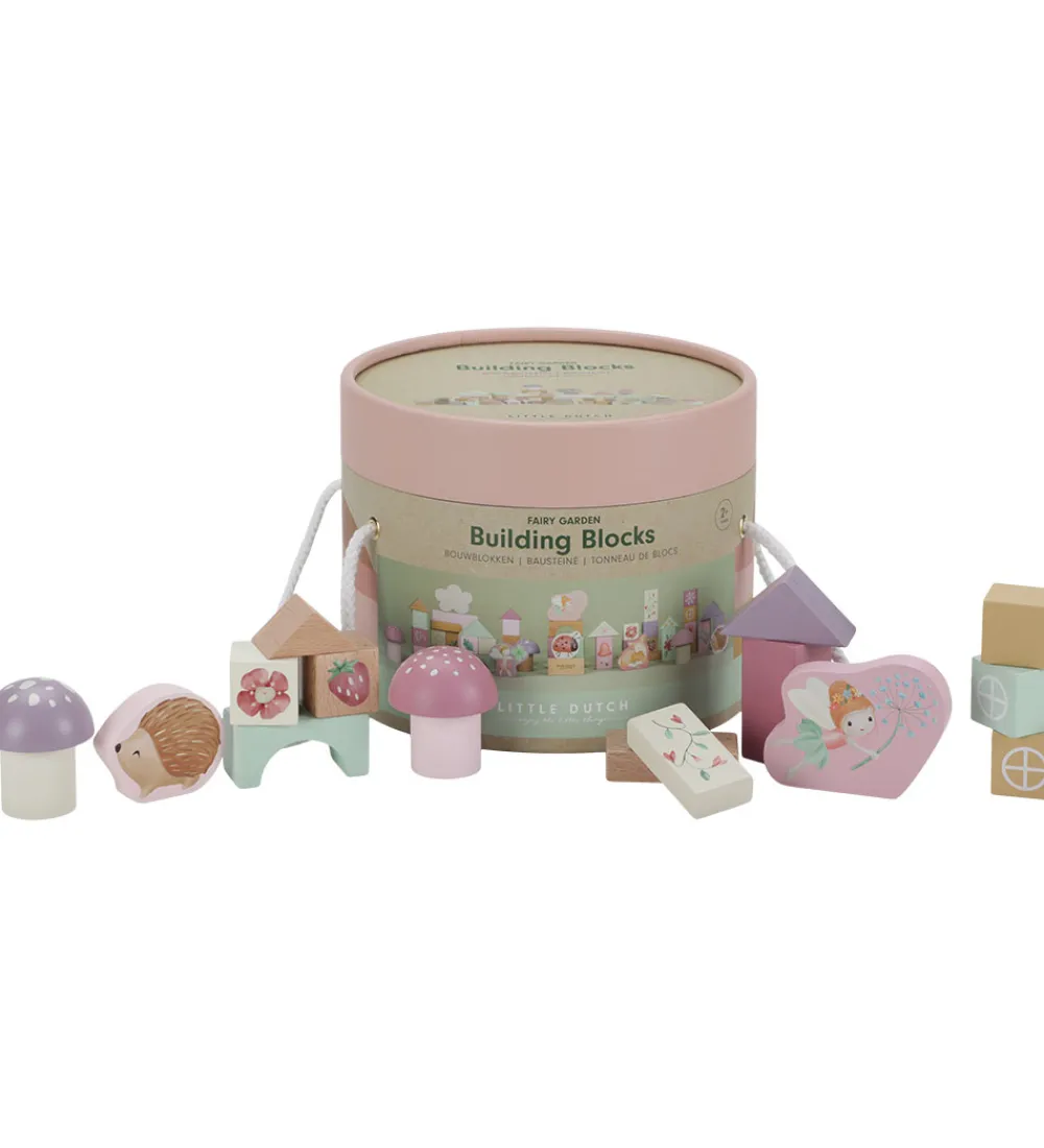 Little Dutch Konstruktionslegetøj|Byg Og Klodser>Byggeklodser - Træ - Fairy Friends