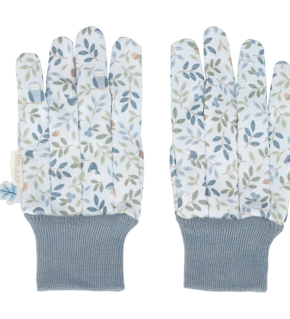Little Dutch Udeleg Og Udendørs Legetøj>Havehandsker - Forest Friends - Blå