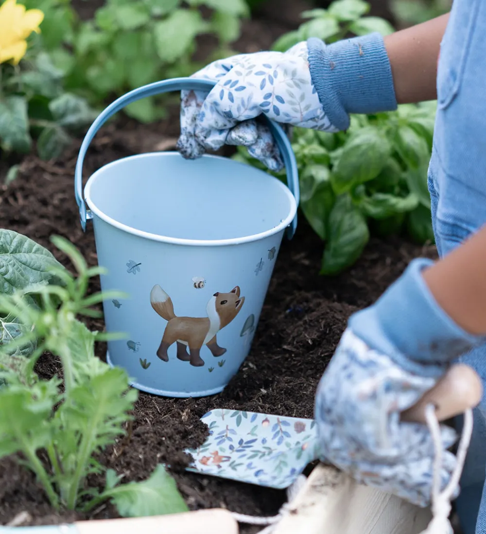 Little Dutch Udeleg Og Udendørs Legetøj>Havehandsker - Forest Friends - Blå