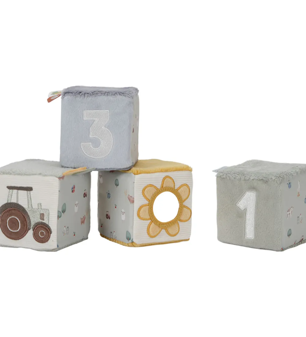 Little Dutch Aktivitetslegetøj>Plysterninger - 4 stk - Little Farm