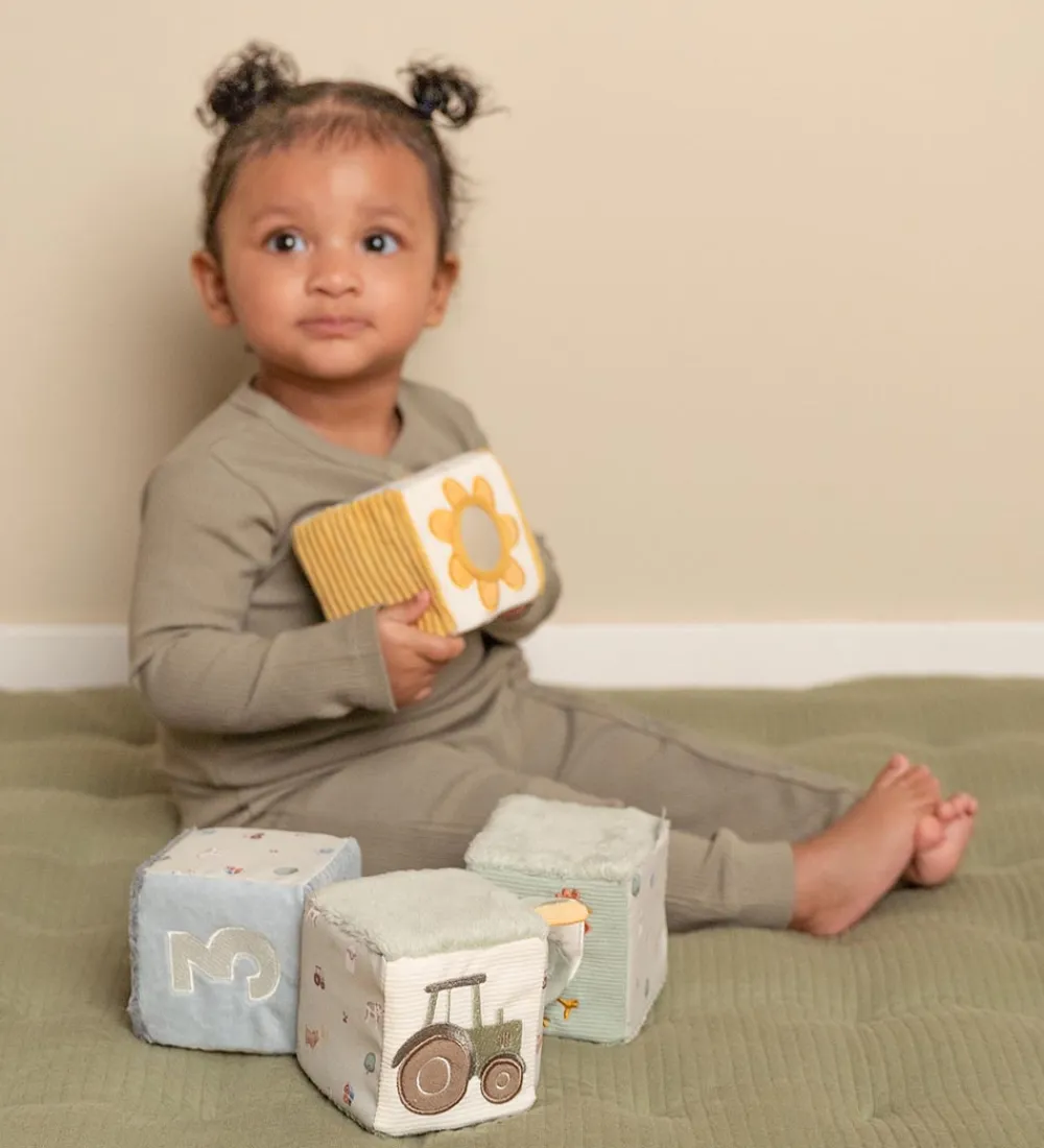 Little Dutch Aktivitetslegetøj>Plysterninger - 4 stk - Little Farm