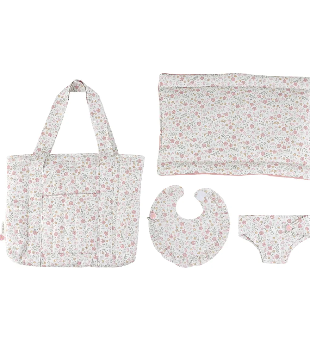 Little Dutch Dukker Og Tilbehør>Pusletaske - 4 Dele - Pink