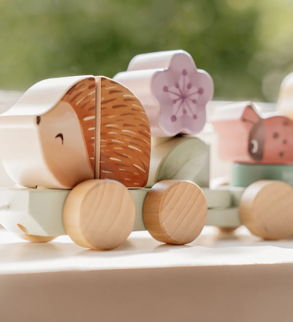 Little Dutch Stablelegetøj>Stabletog - Træ - 15 Dele - Fairy Garden