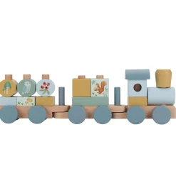 Little Dutch Stablelegetøj>Stabletog - Træ - 17 Dele - Forest Friends