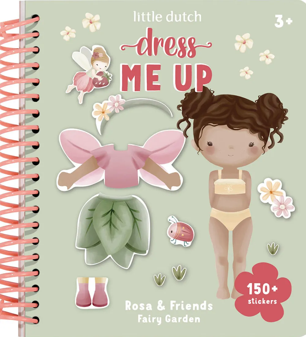 Little Dutch Bøger>Udklædningsbog - Fairy Garden