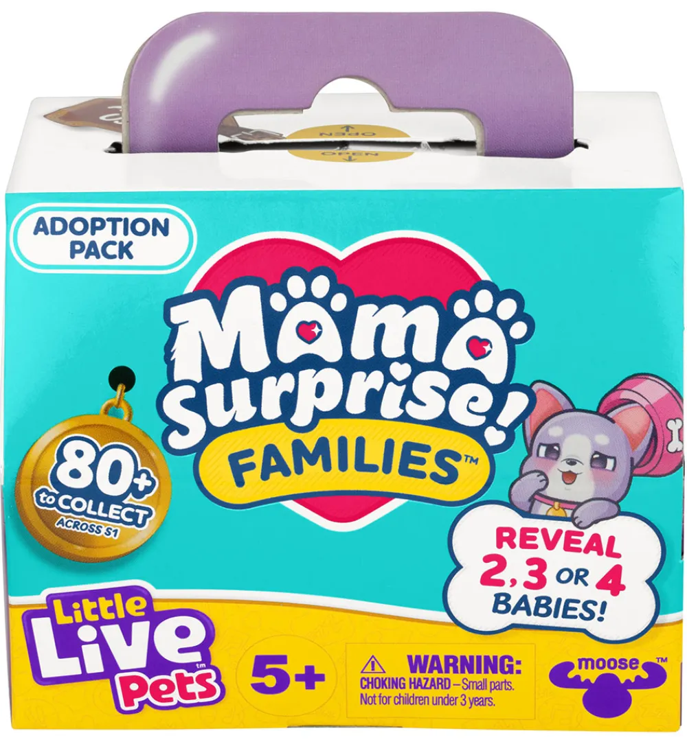 Little Live Pets Figurer>- Mama Surprise Family - Adoption - Assorteret