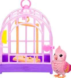 Little Live Pets Figurer>- My Really Real Bird & Cage - Rosie