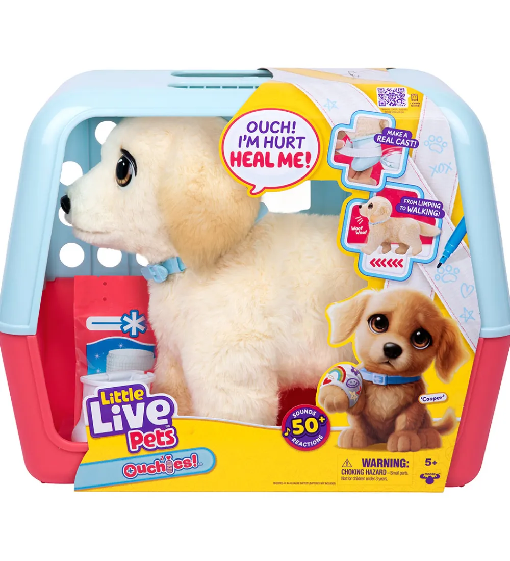 Little Live Pets Figurer>Interaktiv Bamse - Ouchies - Cooper