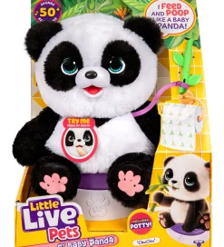 Little Live Pets Figurer>Interaktiv Bamse - My Baby Panda - ChuChu