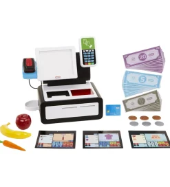 Little Tikes Udeleg Og Udendørs Legetøj|Rolleleg>Kasseapparat m. Lys/Lyd - First Self Checkout Stand