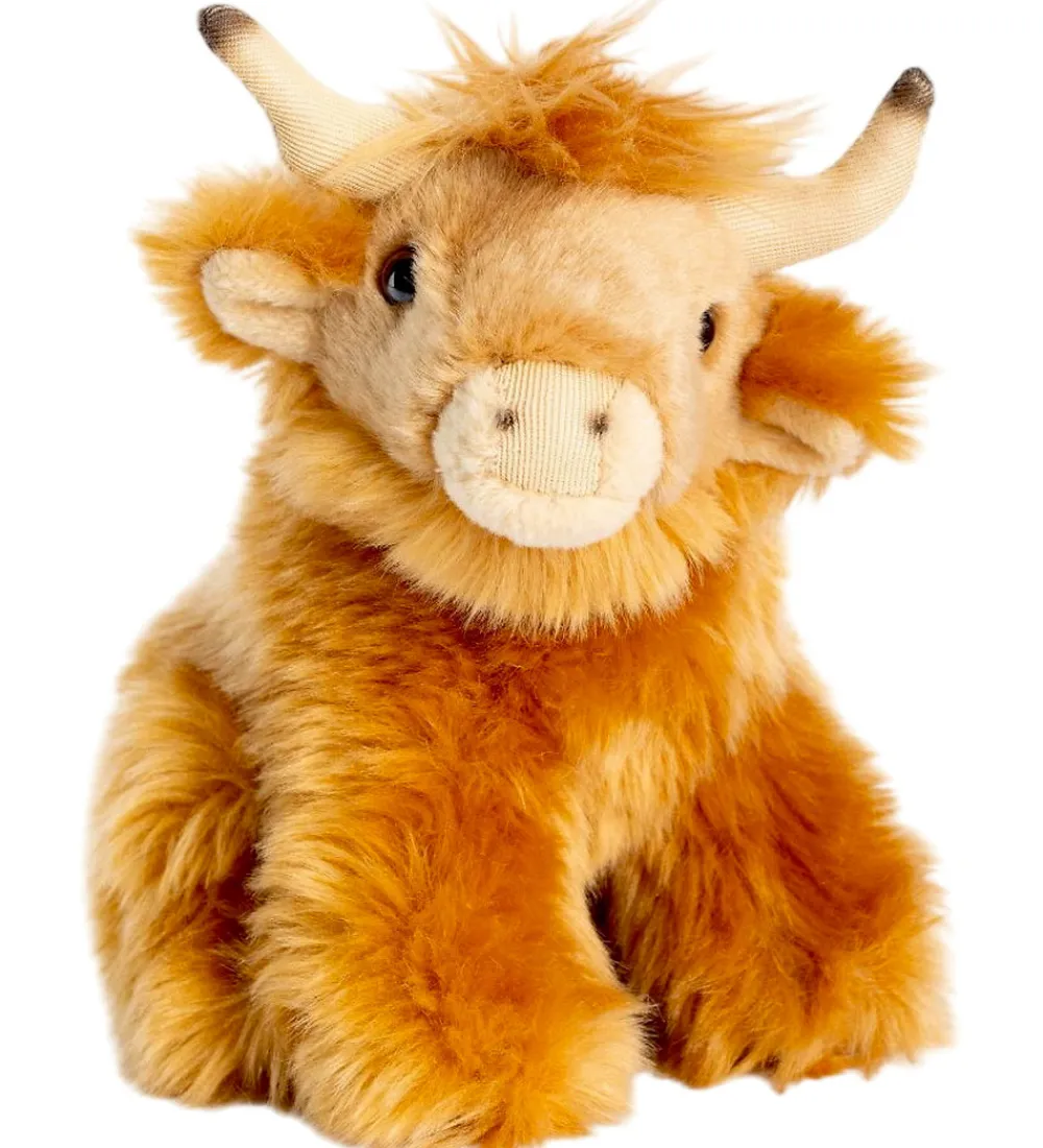 Living Nature Bamser>Bamse - 17x14 cm - Skotsk Højlandskvæg - Brun