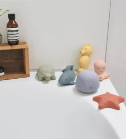 Lässig Badelegetøj>Badelegetøj - Naturgummi - Søstjerne - Rød