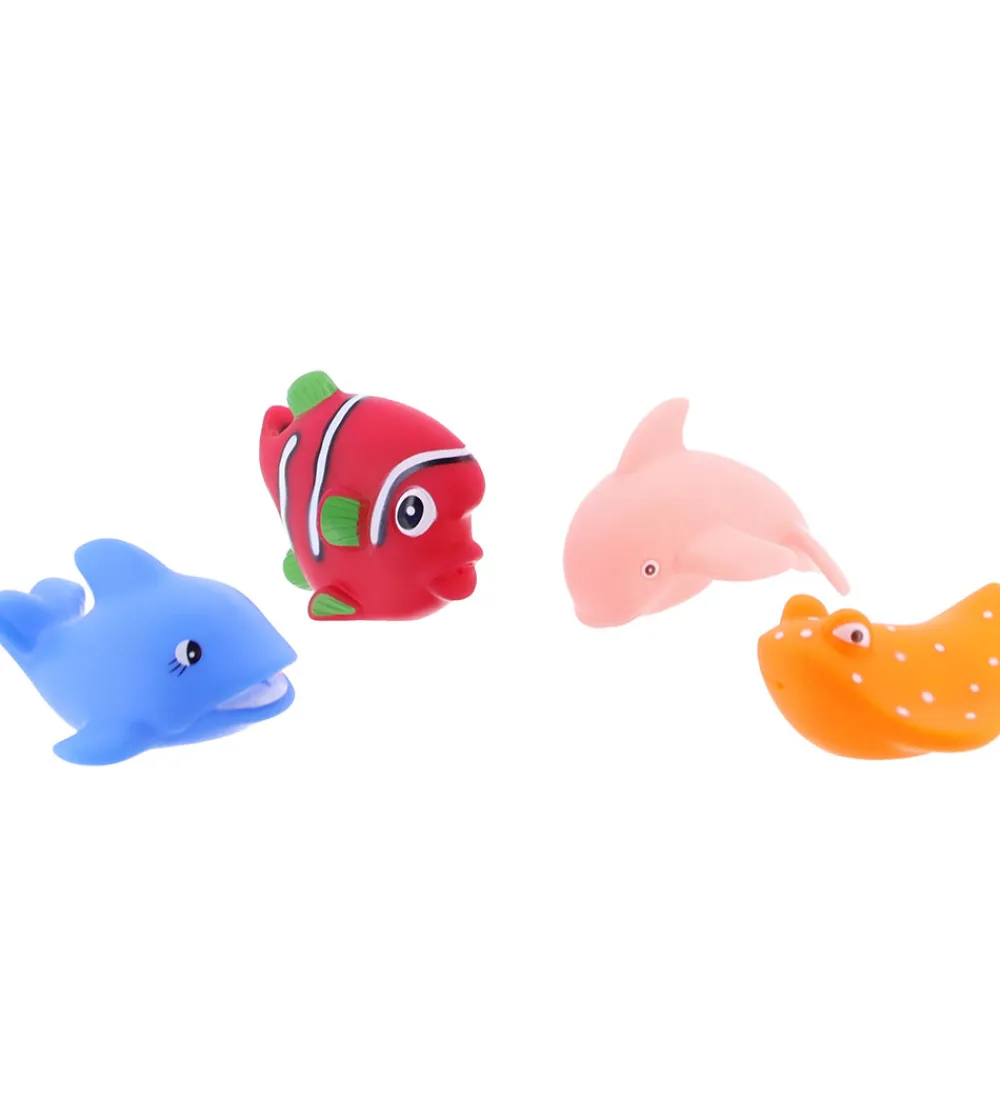 Ludi Badelegetøj|Babylegetøj>Badedyr - 4-pak - Fisk