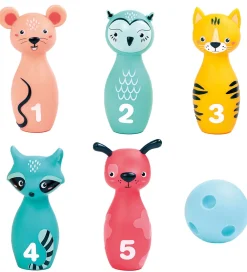 Ludi Udeleg Og Udendørs Legetøj|Spil>Bowlingsæt - Dyr - 6 Dele