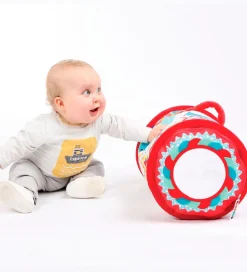 Ludi Motorisk Legetøj>Cylinder - 45x20 cm - Oppustelig - Jungle