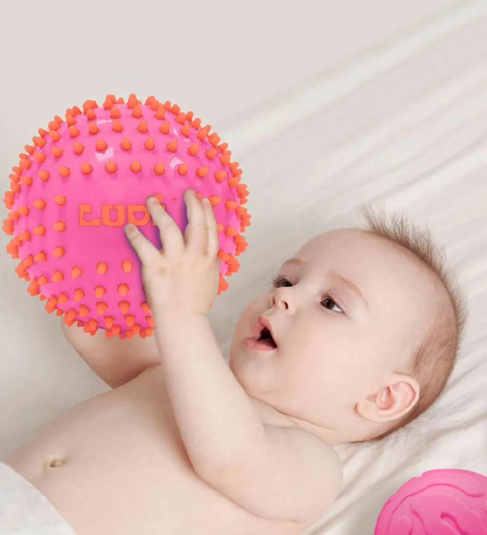 Ludi Bolde>Sansebolde - 3 stk. - Pink