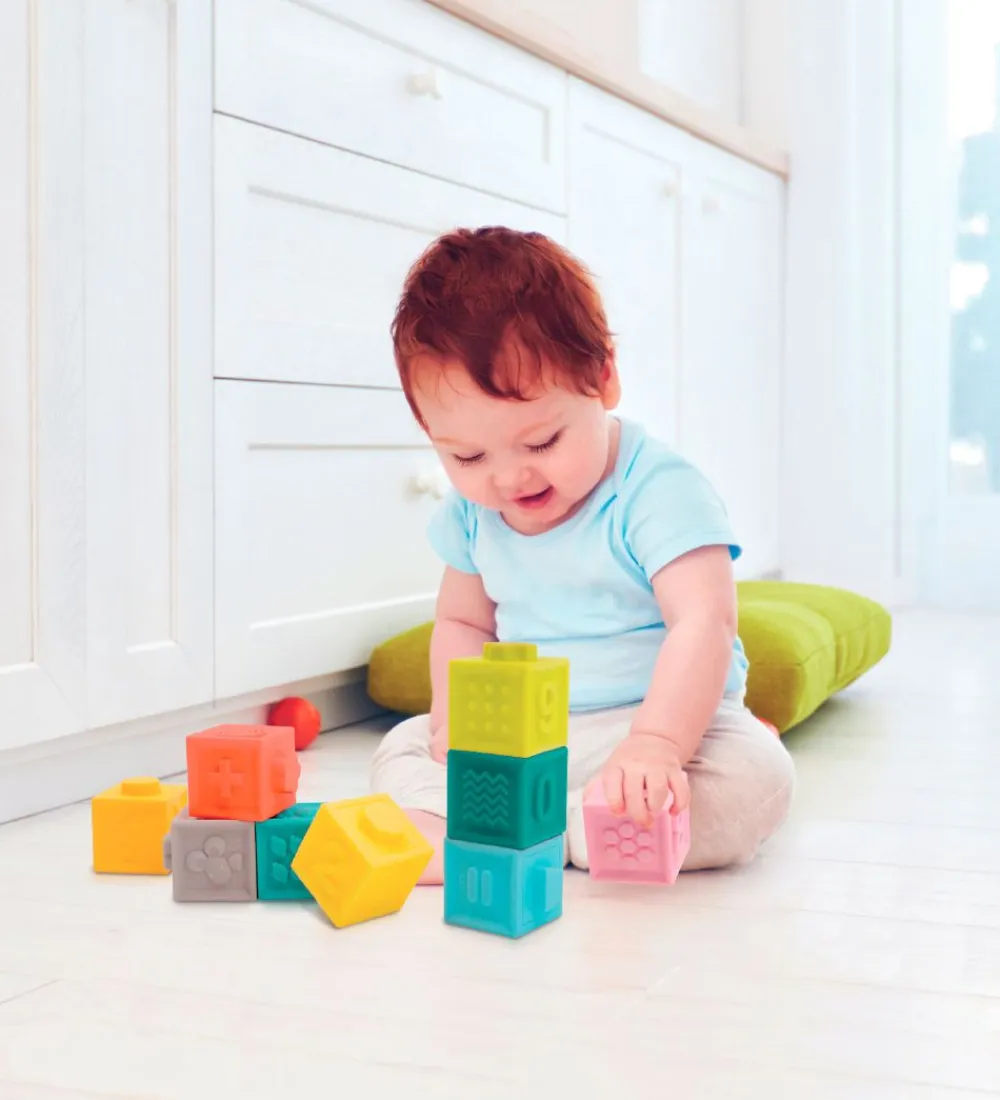 Ludi Stablelegetøj>Stableklodser - 9 Dele