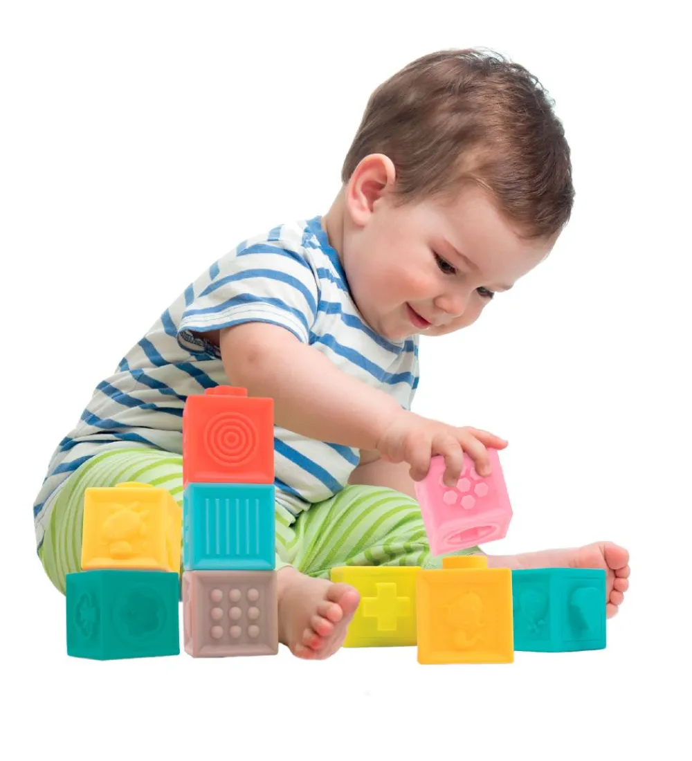 Ludi Stablelegetøj>Stableklodser - 9 Dele