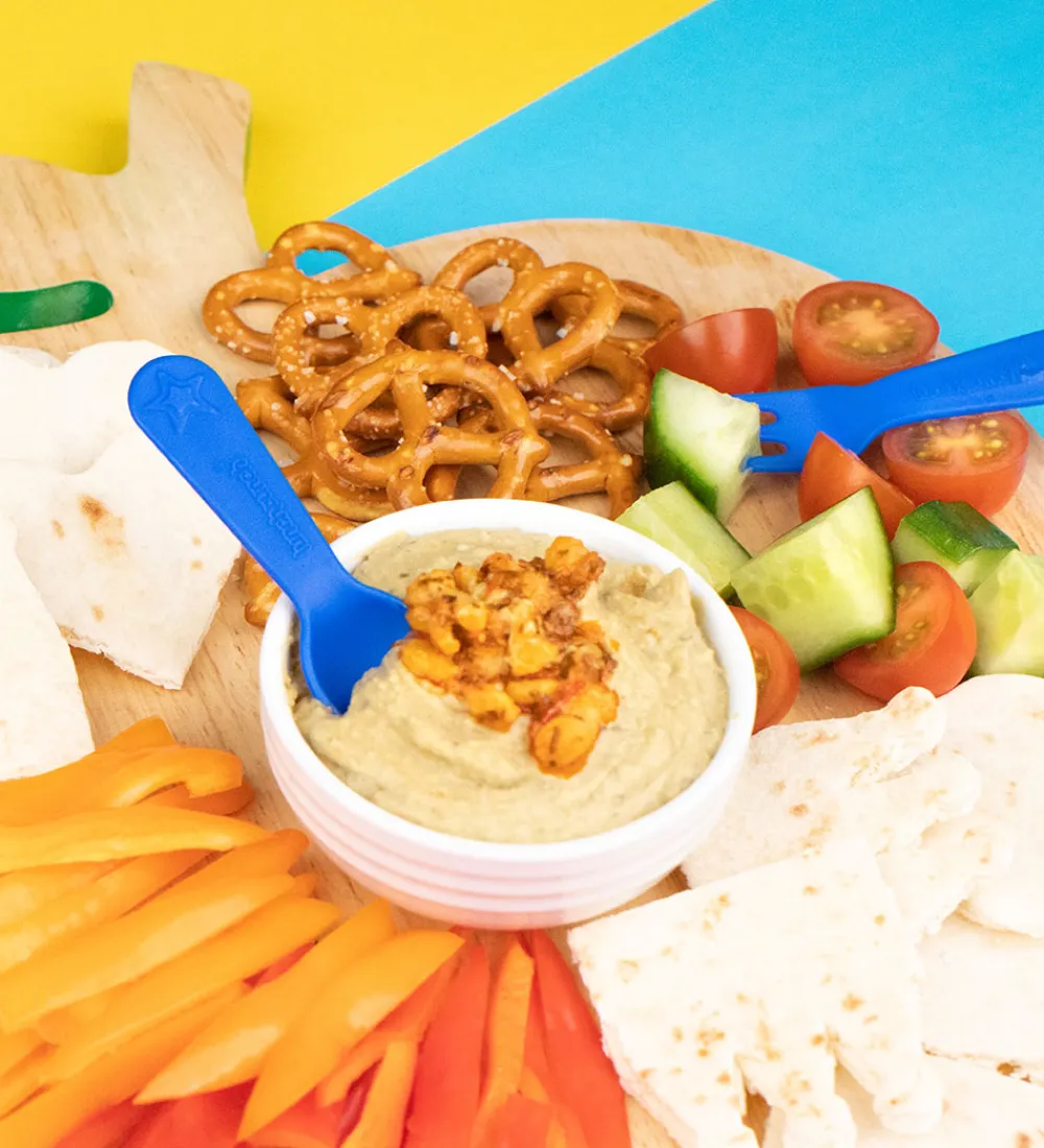 Lunch Punch Halloween>Madpakketilbehør - Bento Fun - 18 Dele - Electric Bl