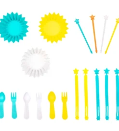 Lunch Punch Halloween>Madpakketilbehør - Bento Fun - 18 Dele - Mellow Yell