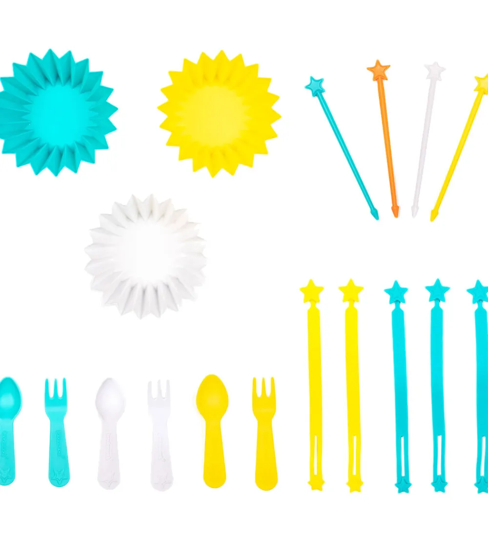 Lunch Punch Halloween>Madpakketilbehør - Bento Fun - 18 Dele - Mellow Yell