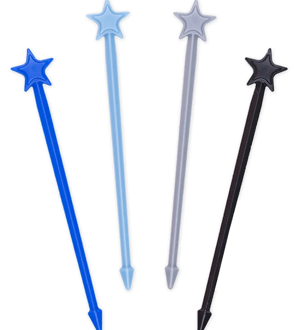 Lunch Punch Halloween>Madpinde - 4 stk. - Blå