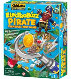 4M Spil>- KidzLabs Gamemaker - Elektro Buzz Pirat Spil