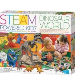 4M Kreasæt|Spil>Dino Sæt - STEAM Powered Kids - Dinosaur World