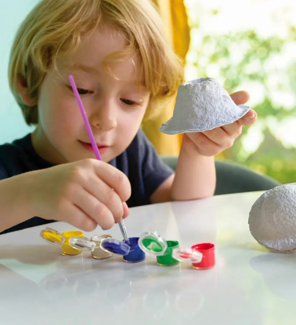 4M Kreasæt>Genbrugspapir Sæt - STEAM Powered Kids - Green Paper Craft