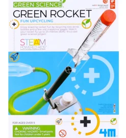 4M Kreativ Leg|Kreasæt>Raket - Green Science - Green Rocket