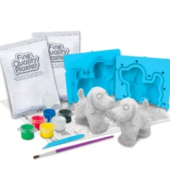 4M Kreasæt>Støb & Mal - 3D Hvalpehunde