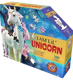 Madd Capp Puzzles Puslespil>Puslespil - I Am LiL' Unicorn - 100 Brikker